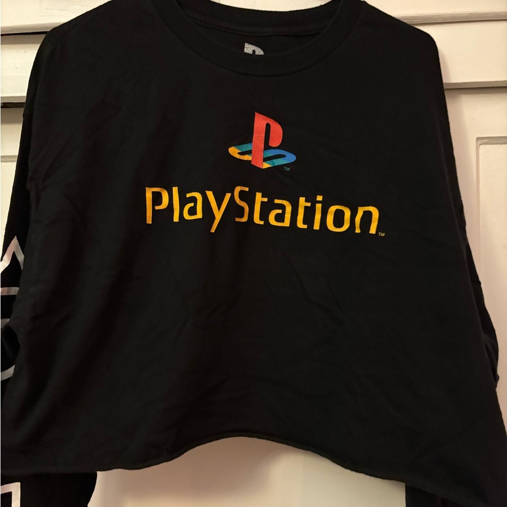Sony Black PlayStation Logo Shirt